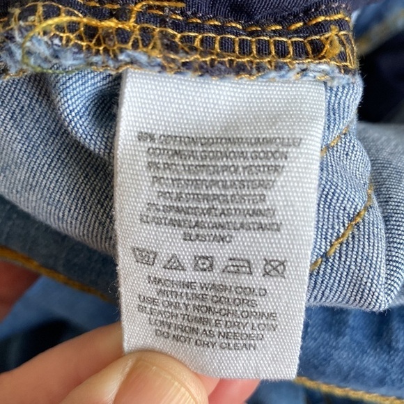 FREE PEOPLE  Busted in Mid Stone Blue Skinny Jeans, Size 25 - Picture 9 of 10